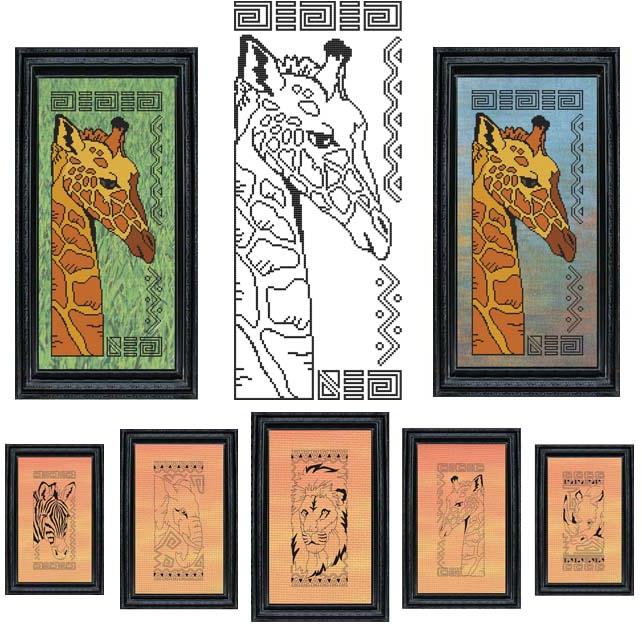 African Animals Series - GIRAFFE